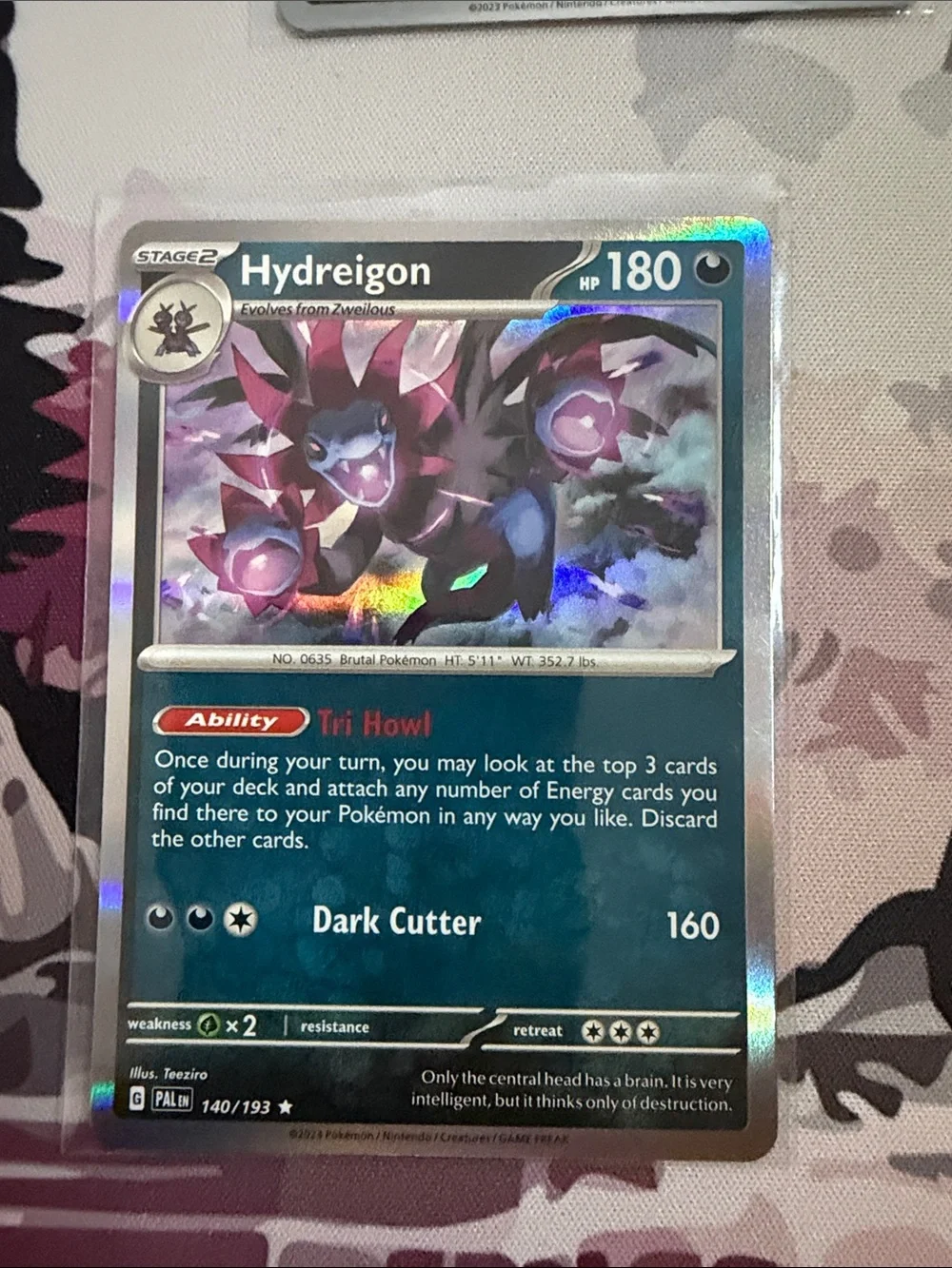 Zweilous & Hydreigon Pokémon Evolution Reverse Holo Card Lot 🐉 | 3 Cards ✨5/$25